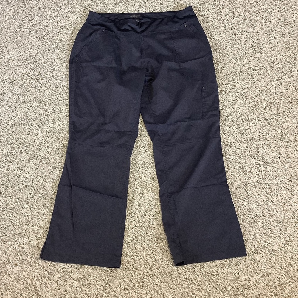 Purple Label YOGA Scrub Pants, Large Petite